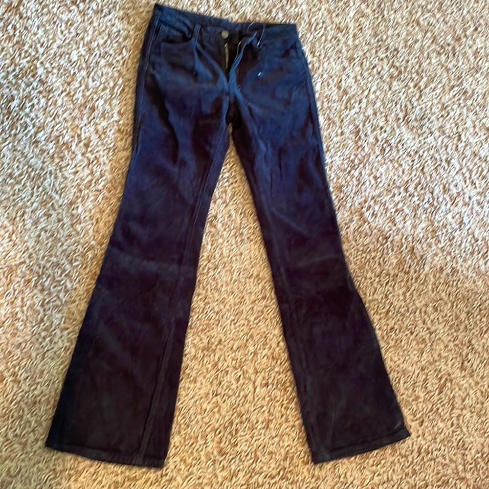 Charcoal straight leg cords from J Galt.